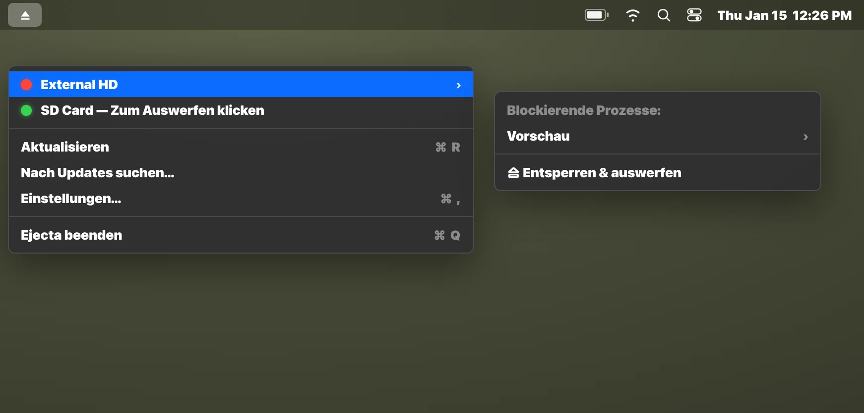 Schritt 2: Blockierende Prozesse anzeigen